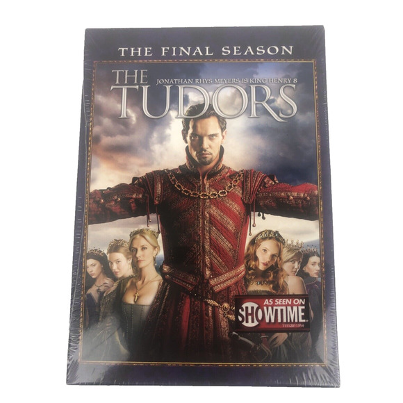 The Tudors The Final Season DVD Set 2010 Complete Fourth Season 3 Disc Set NEW - Picture 1 of 7